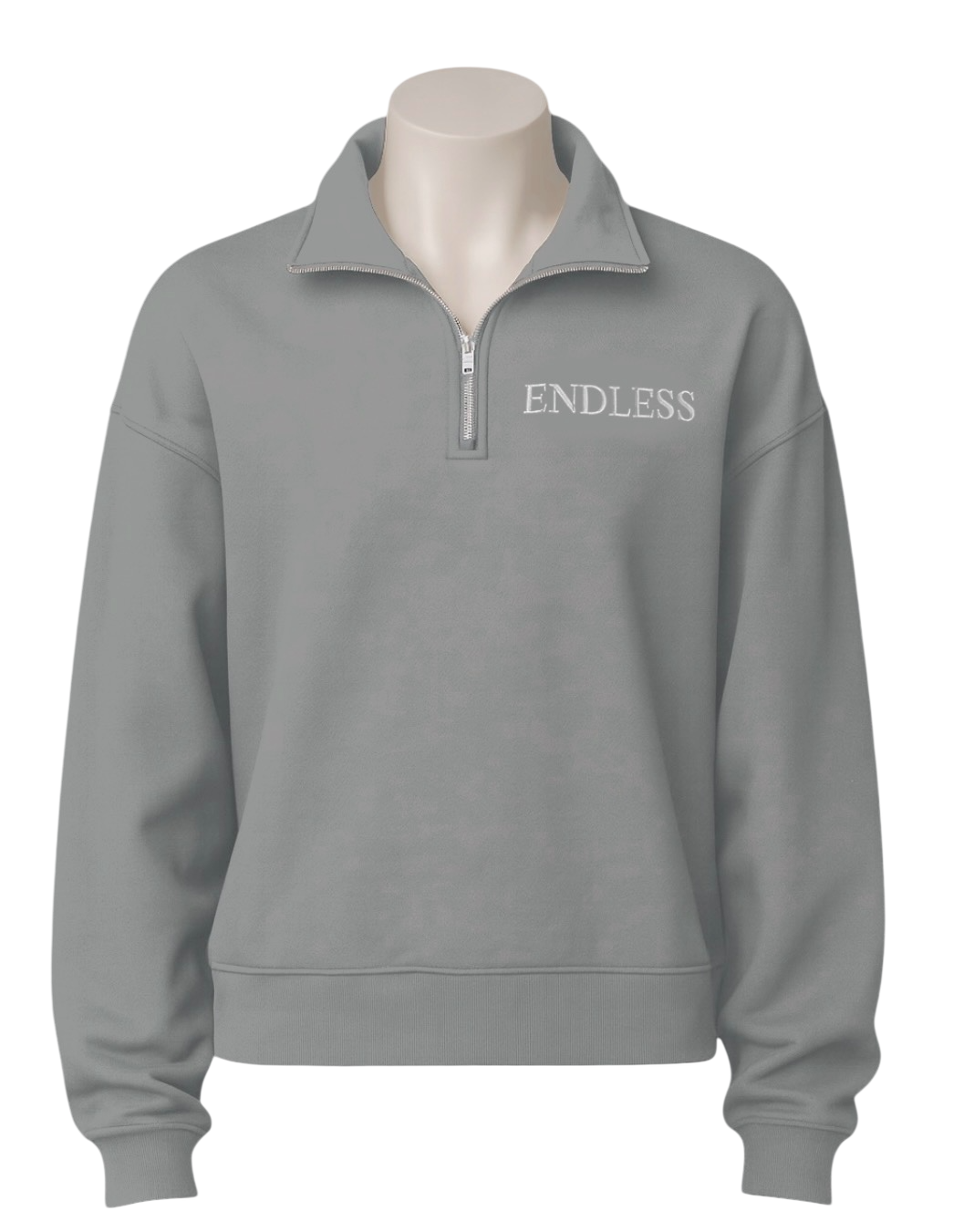 BASIC "GREY"
QUARTER ZIP